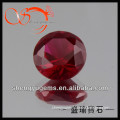 synthetic corundum red round ruby 5# sell in bulk